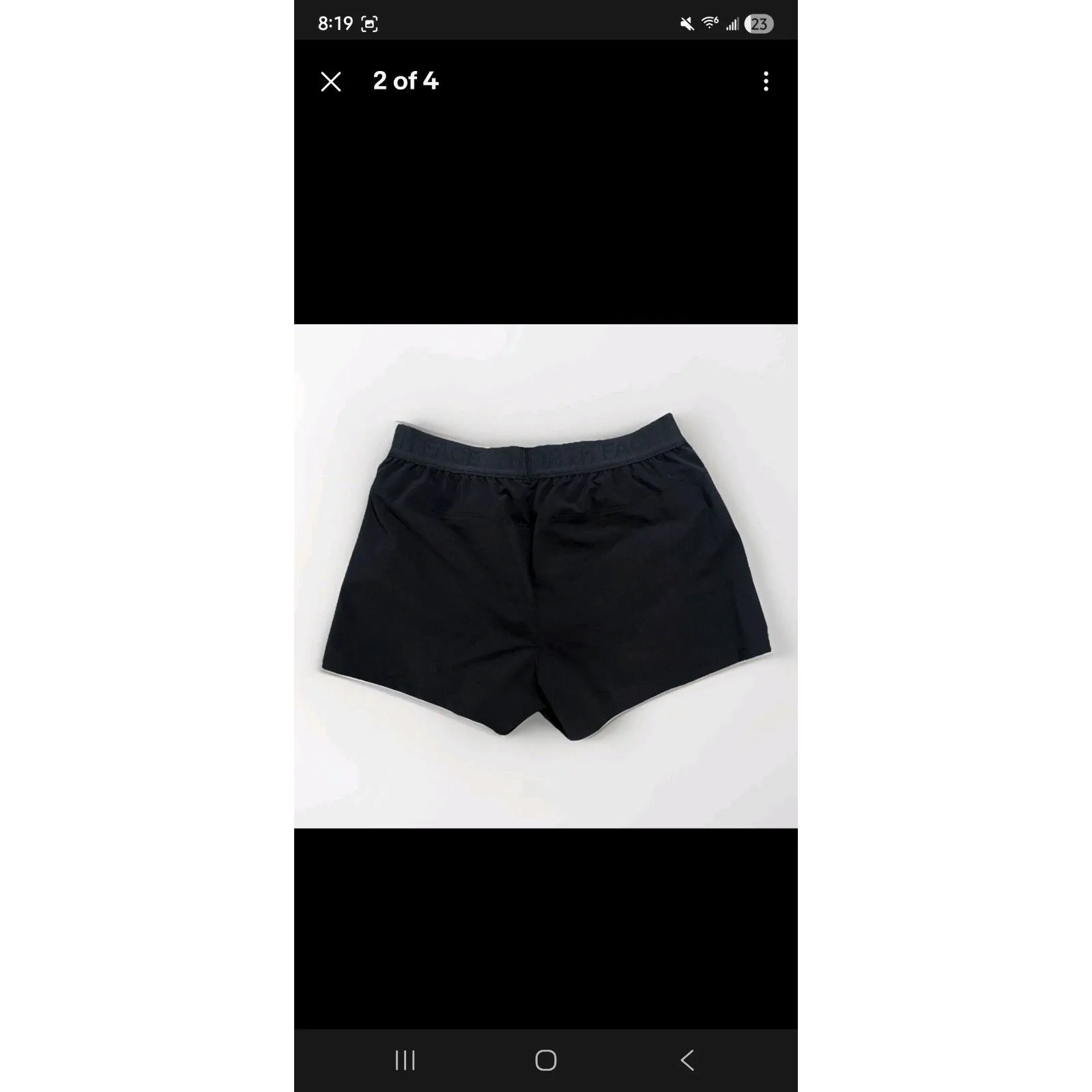 NEW The North Face Women's Wander Shorts Run Black Lined Size Large MSRP $50 - Image 5