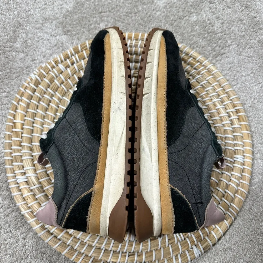 Madewell Women’s Kickoff Trainer Sneakers in Dark Colorblock Nubuck Suede 8.5 - Image 9