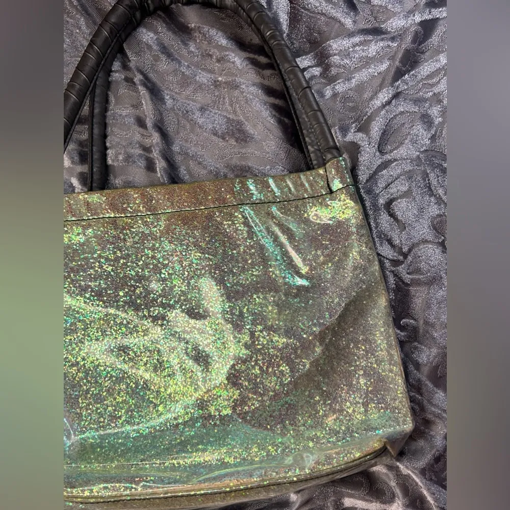 Y2K Tommy Girl Glitter PVC Small Bag - Image 6