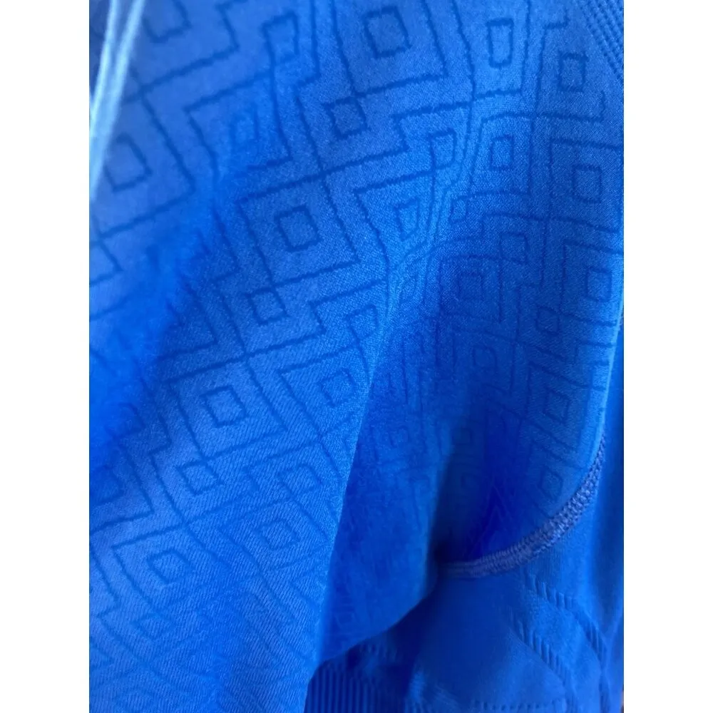 Athleta Momentum Seamless Hoodie Womens Size XL Blue Casual Athleisure Running - Image 6