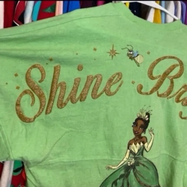 Disney parks princess and the frog tiana spirit jersey S NWOT - Image 3