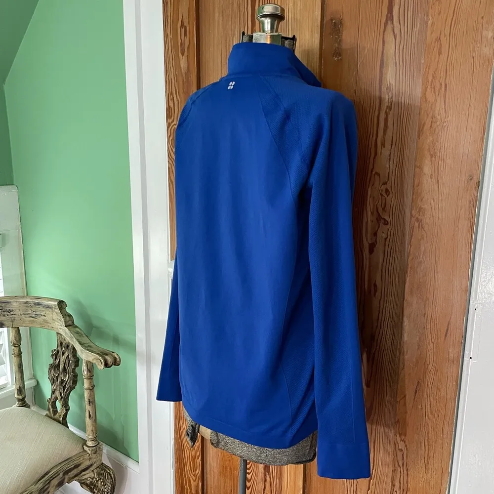 Sweaty Betty Athlete Doubleweight Seamless Workout Zip Up Jacket- Sz 12 🧡🎀 - Image 8
