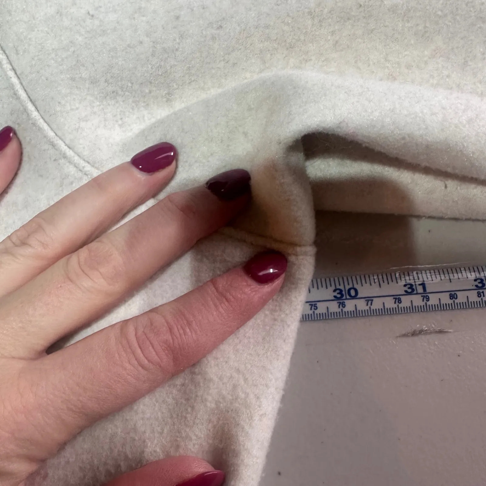 OLD NAVY Women's Wool Shacket Oatmeal Heather shirt jacket oversized Size 3X - Image 7