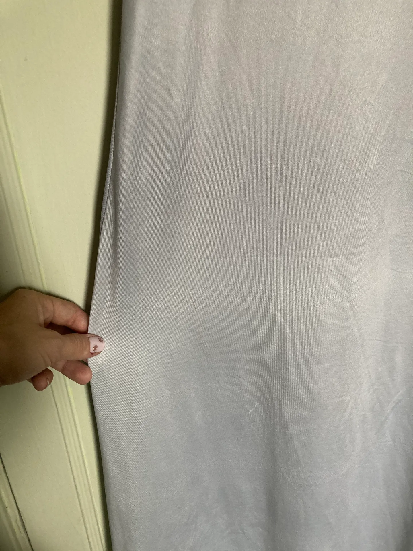 Silky Dress Silver - Image 3