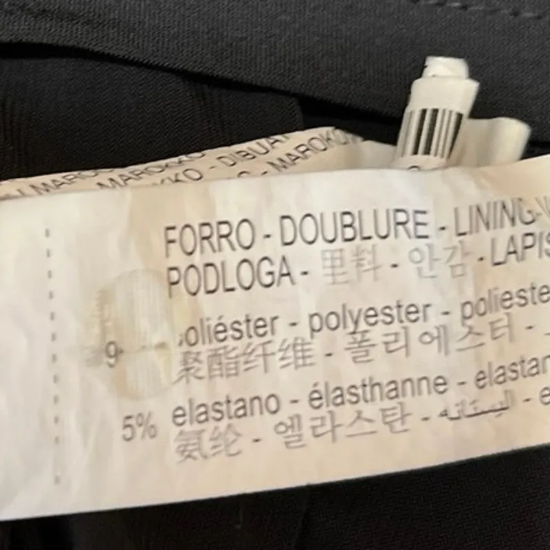 Zara Black Sleeveless Square Neck Cami Camisole Tank Midi Slip Dress Size S - Image 4