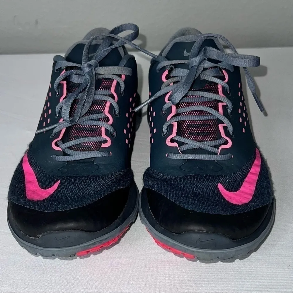 Nike FS Lite Run 2 684667-005 grey pink Running Shoes Low Top Women’s Size 8 - Image 3
