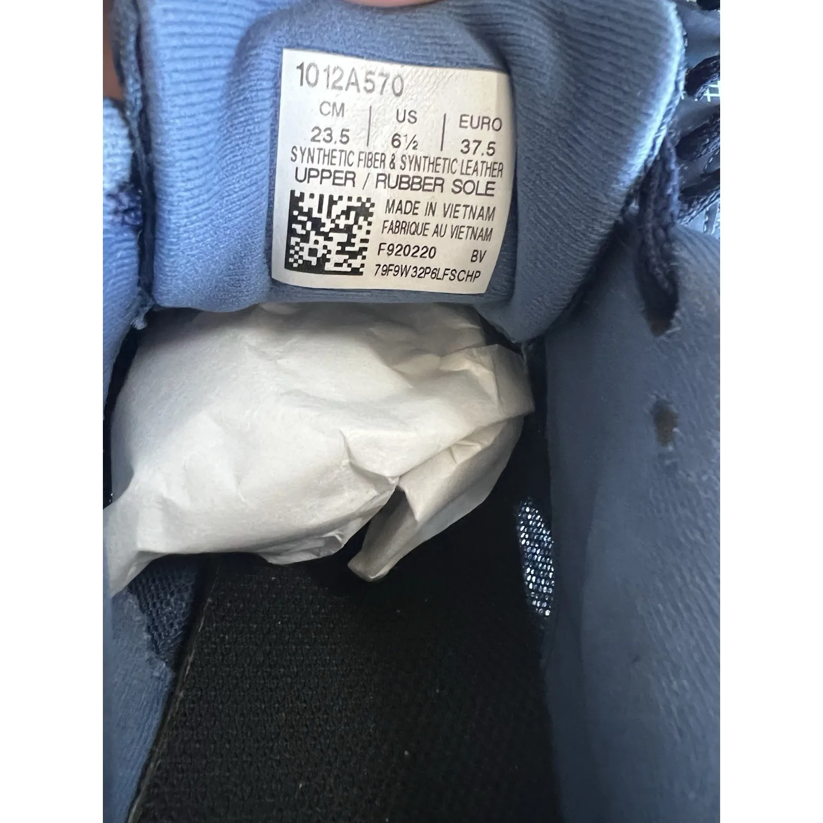 ASICS Women's Gel Contend 6  Blue Lace-up Running Shoes Size 6.5 F920220 - Image 7