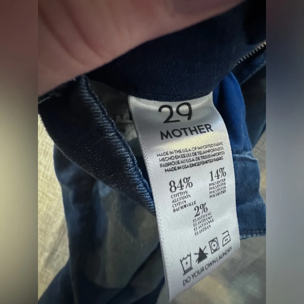 Mother Womens 29 Blue Denim in color Bright Eyes - Image 3