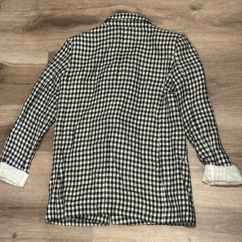 Lovers + Friends Fanning Blazer Ivory and Black - Image 7