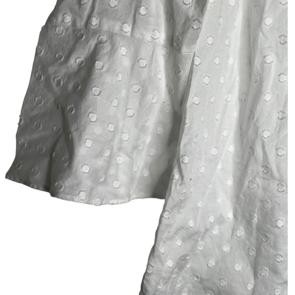 Van Heusen White Cotton‎ Top - Image 4