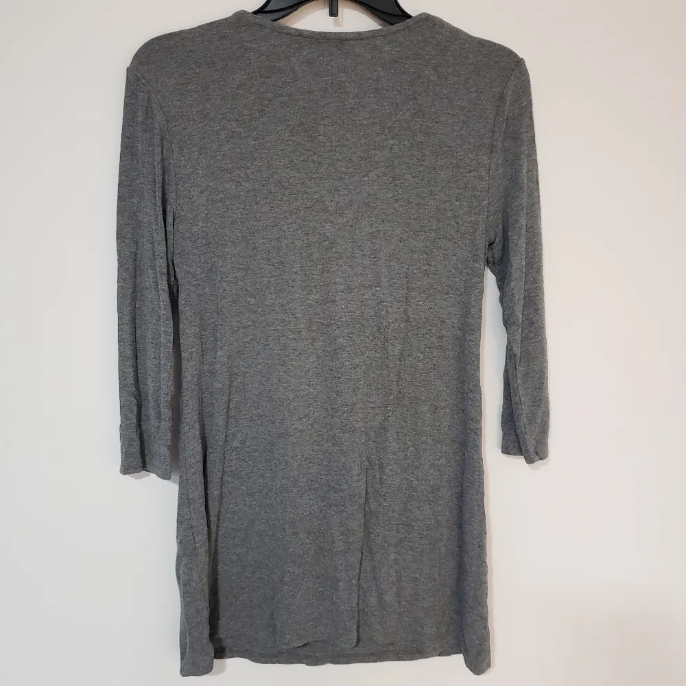 WHBM Zipper Shoulder Tunic Top - Image 3