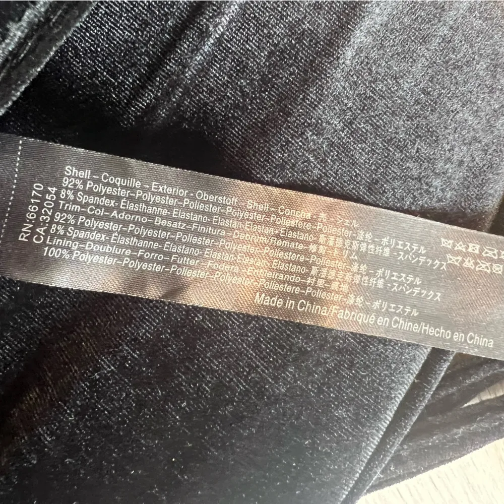 Black Corduroy Velvet Shoulder Purse Bag, Magnetic, Holidays - Image 9