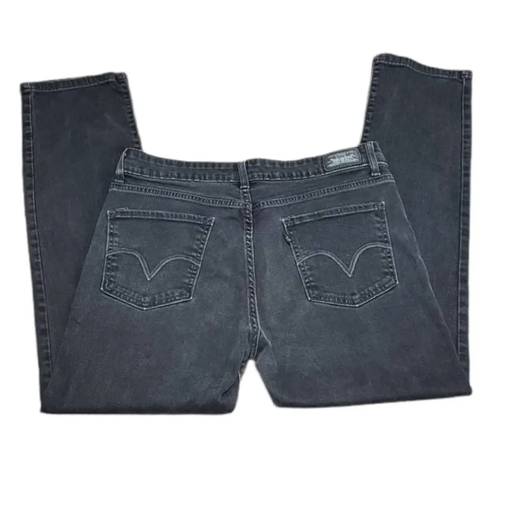 Levi's Dark wash Jeans Mid Rise Skinny size 14 M - Image 2