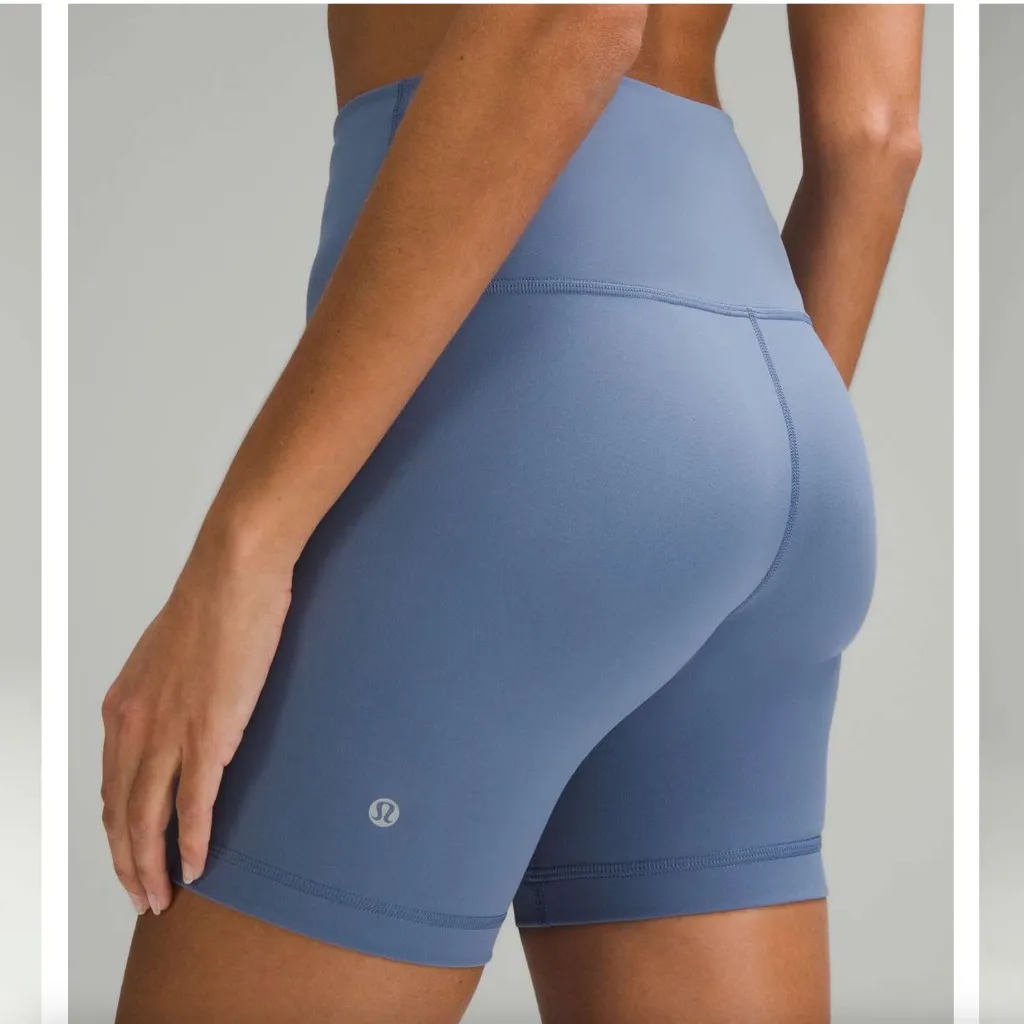 Lululemon  Wunder Train High-Rise Short 6", Oasis Blue - Image 2