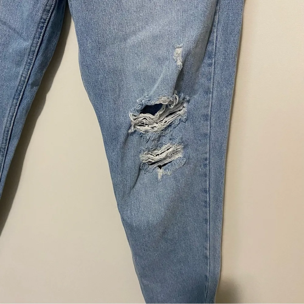 We The Free Light Wash Buttonfly Slim Jeans 29 - Image 7