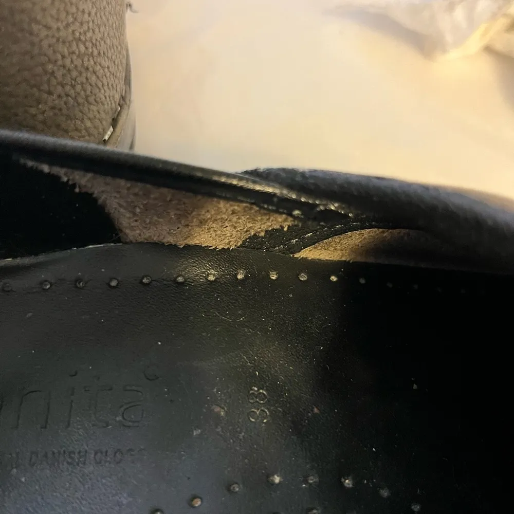 SANITA 38 GRAY SUEDE LEATHER PROFESSIONAL OR CAUSAL CLOG Size 7 - Image 6