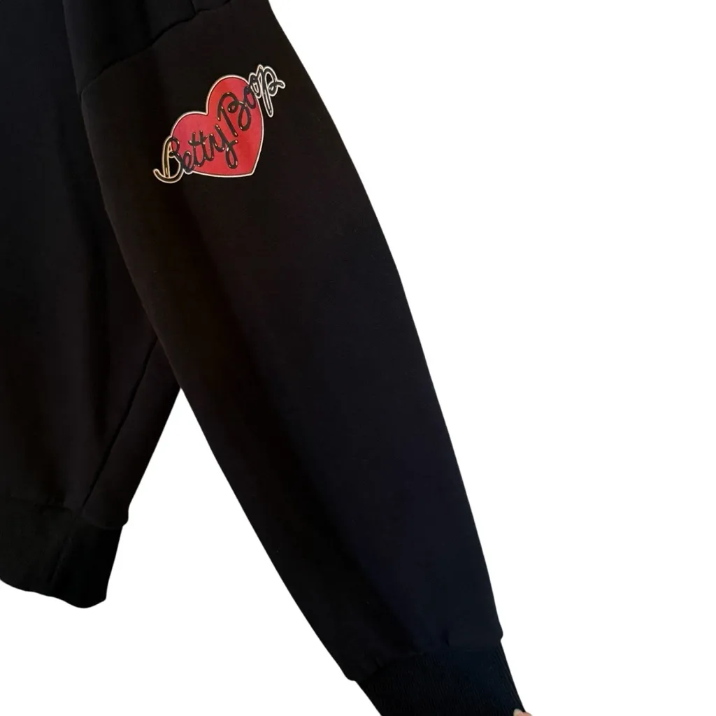 Dolls Kill Oversized Betty Boop Sweatshirt Women’s Size Medium - Image 4