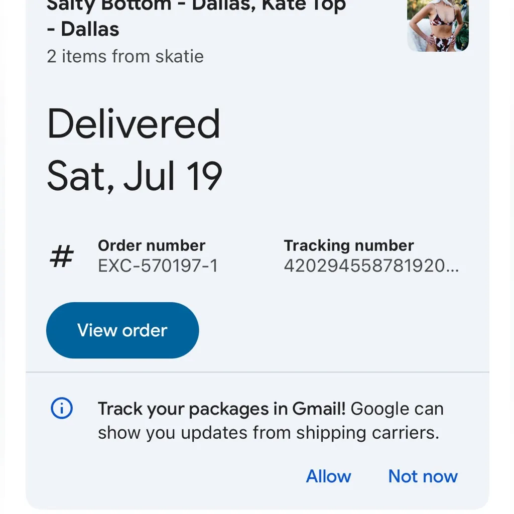 Skatie Kate top: Dallas - Image 5