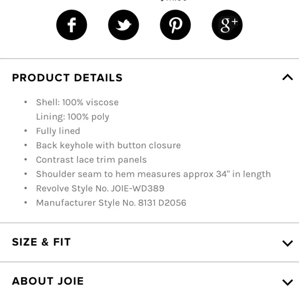 Joie Kastra Lace Dress XS NWT - Image 3