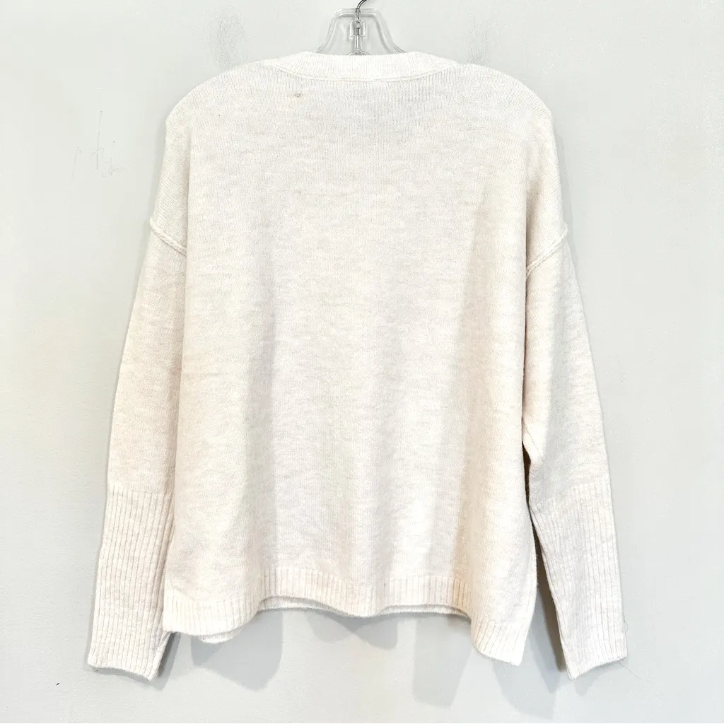 Legendary Outfitters Dolman Sleeve Sweater Women's Large Cream Ribbed‎ Cuff NWT - Image 9