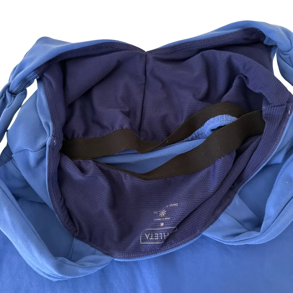 Athleta  Women Blue  Athletic Work Out Tank Top SZ M ? - Image 4