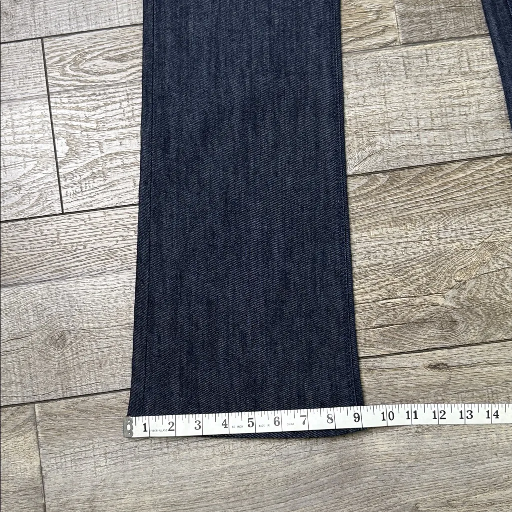 DL1961 Women's 4Way Stretch Dark Indigo Milano Boot Cut Jeans - Image 9