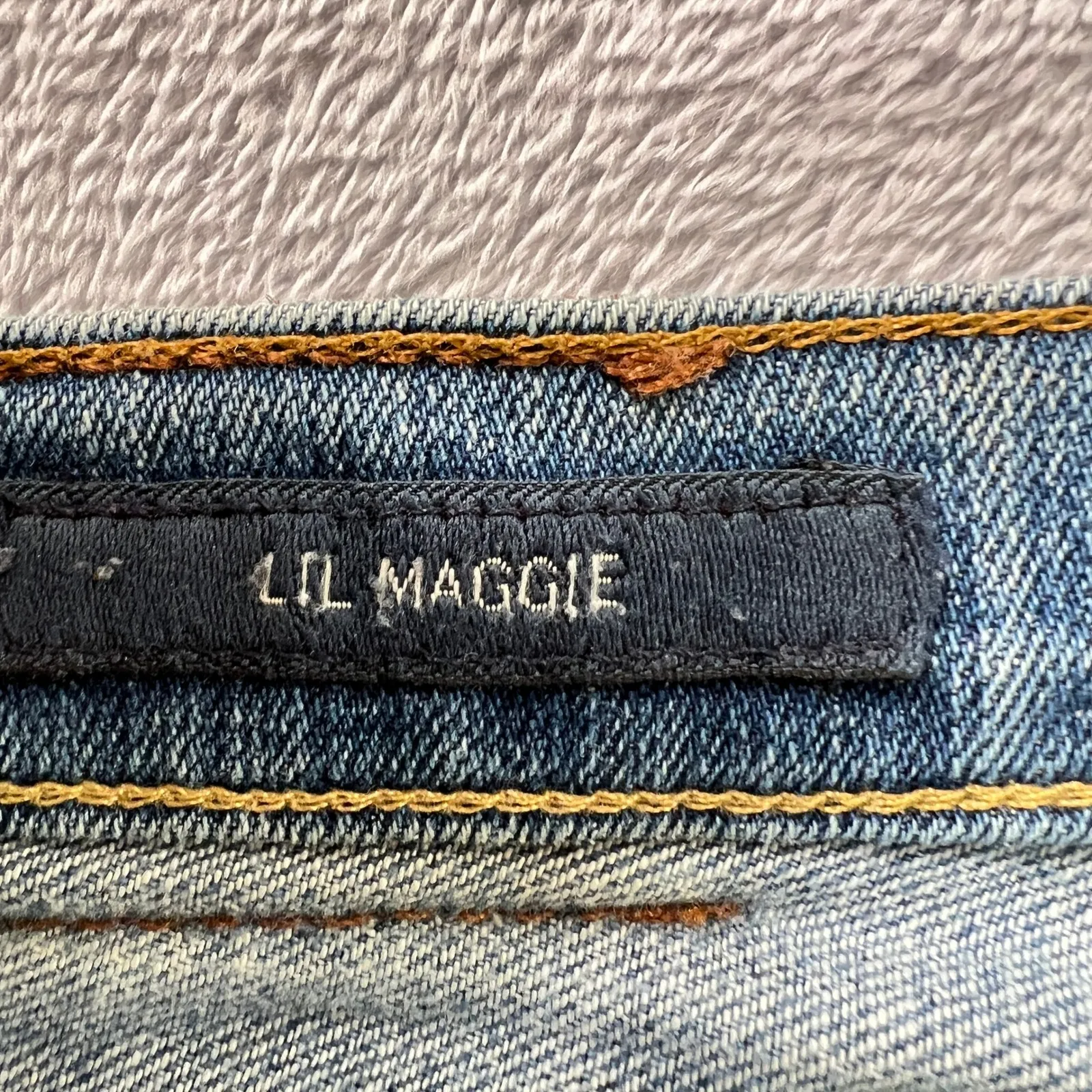 Lucky Brand Lil Maggie Escondido Jeans Denim Straight‎ Leg  28x30 Discontinued - Image 6