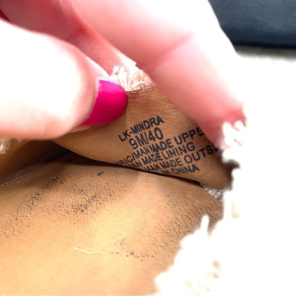 Lucky Brand Mindra Canvas Espadrille Platform Wedge Sandals - Image 5