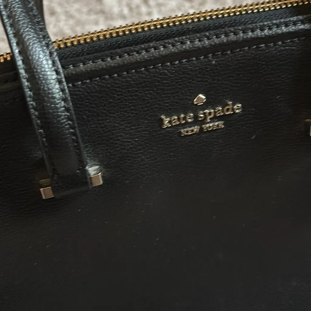 Kate Spade Black Satchel with Dome Silhouette - Image 2