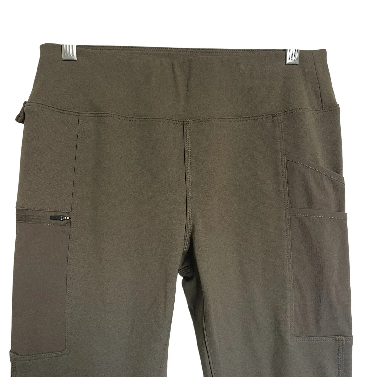 Carhartt Womens Olive Green Cargo Work Leggings Pants Size‎ S Built to Serve - Image 3