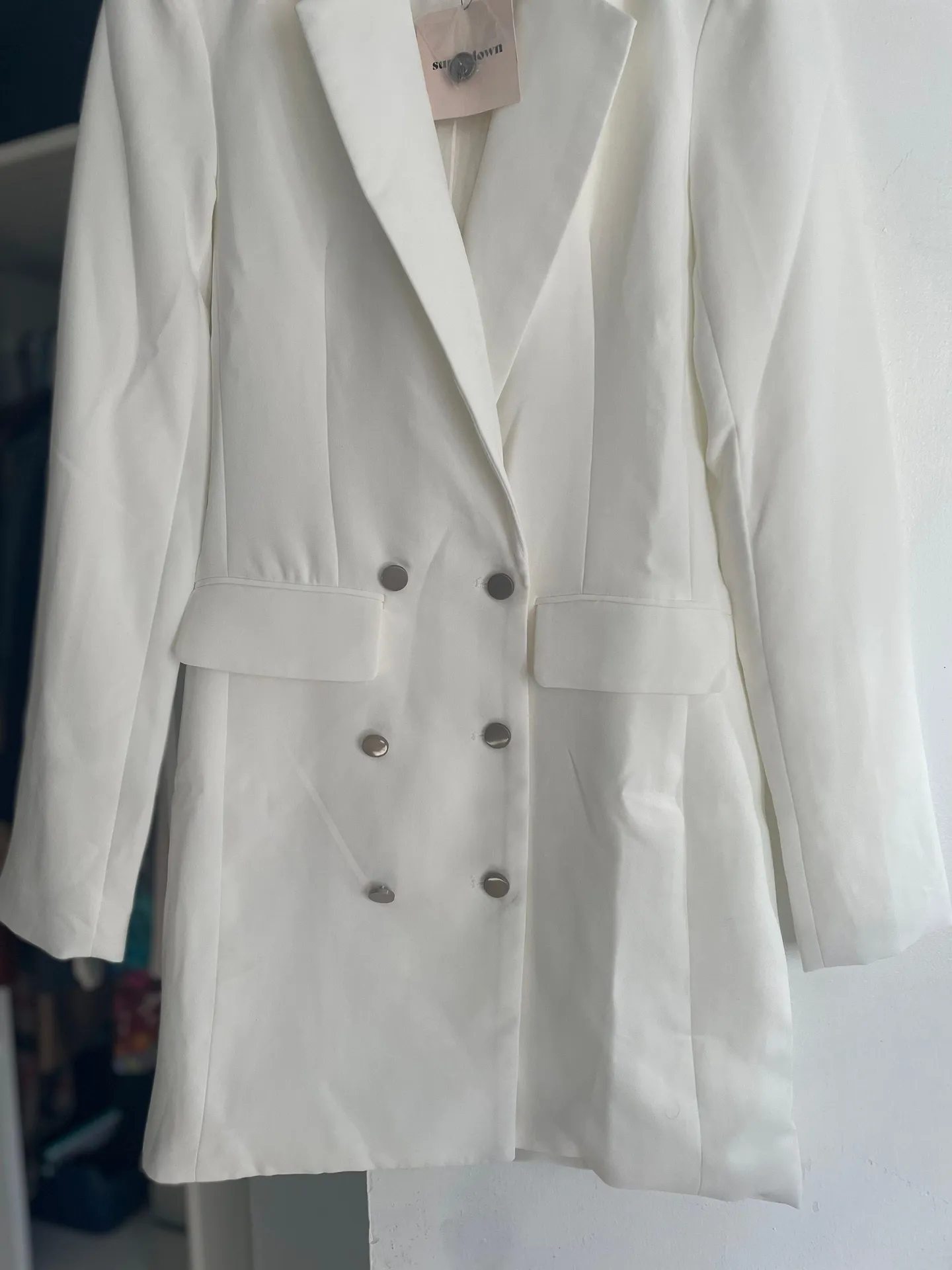 Short White Dress From Revolve Website  - Image 5