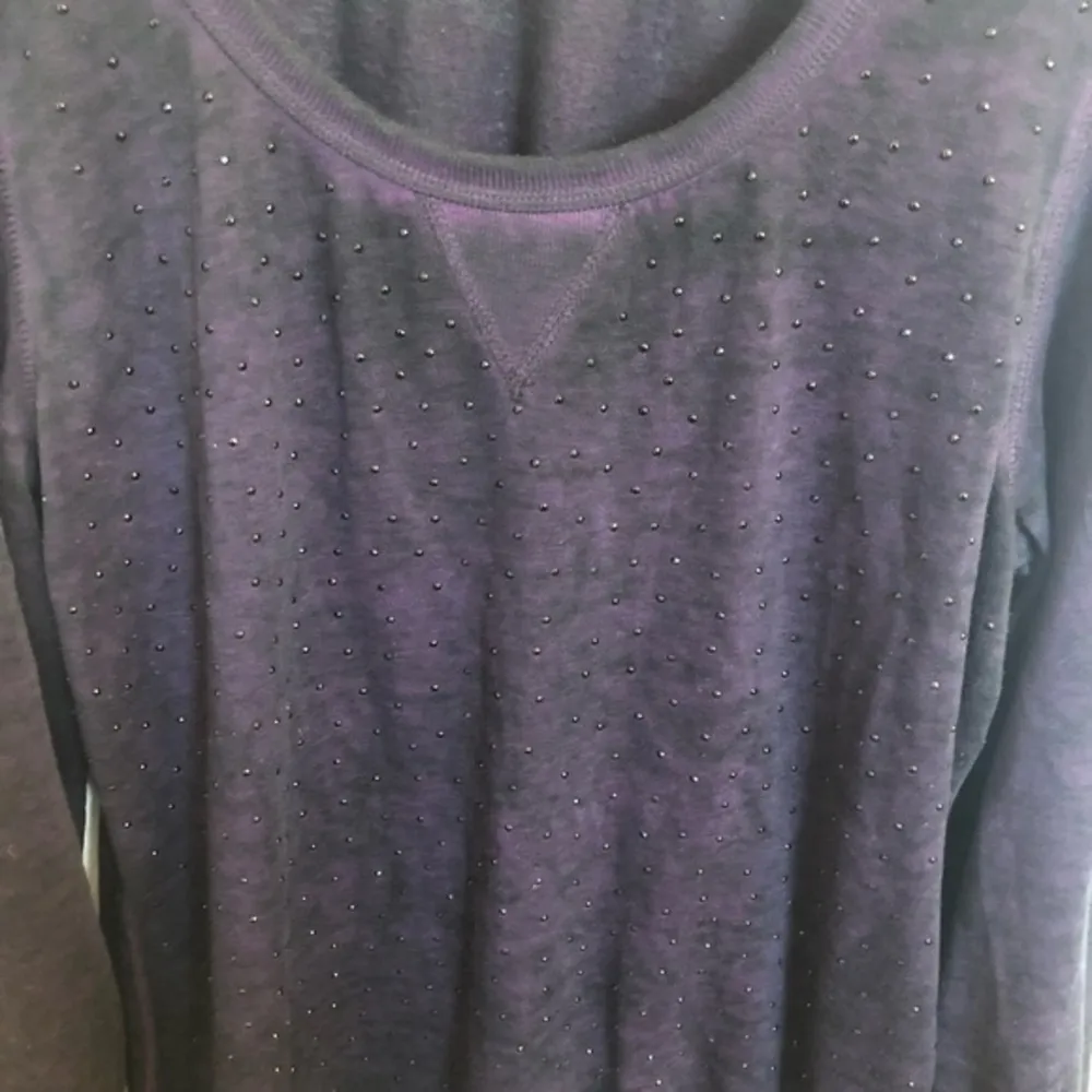 Maurice’s Plus size purple & black speckled top - Image 7