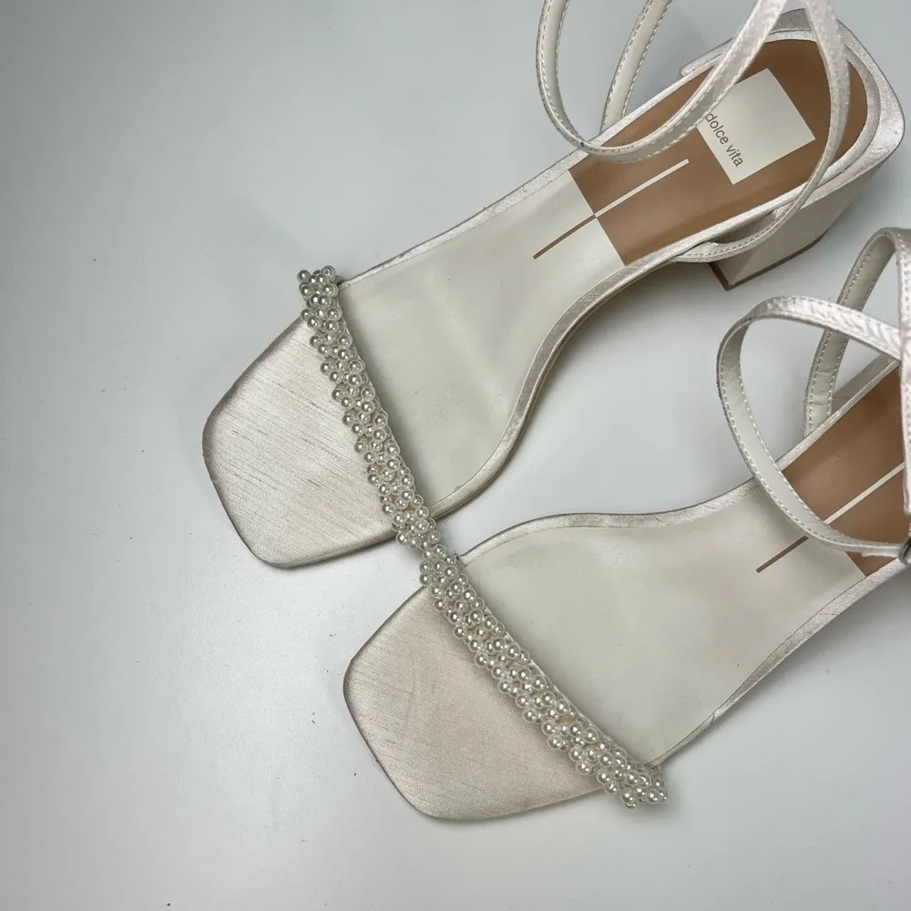 Dolce Vita Zalima Pearl Heels 10 - Image 4