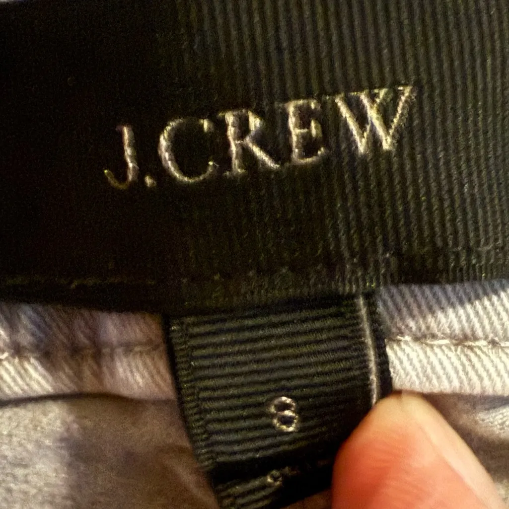 J. Crew Light Gray Cargo Jogger Pants - Image 2