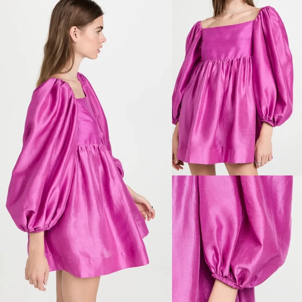 Azeeza
Cameron Dress Orchid Pink Silk NWT Size Large - Image 3