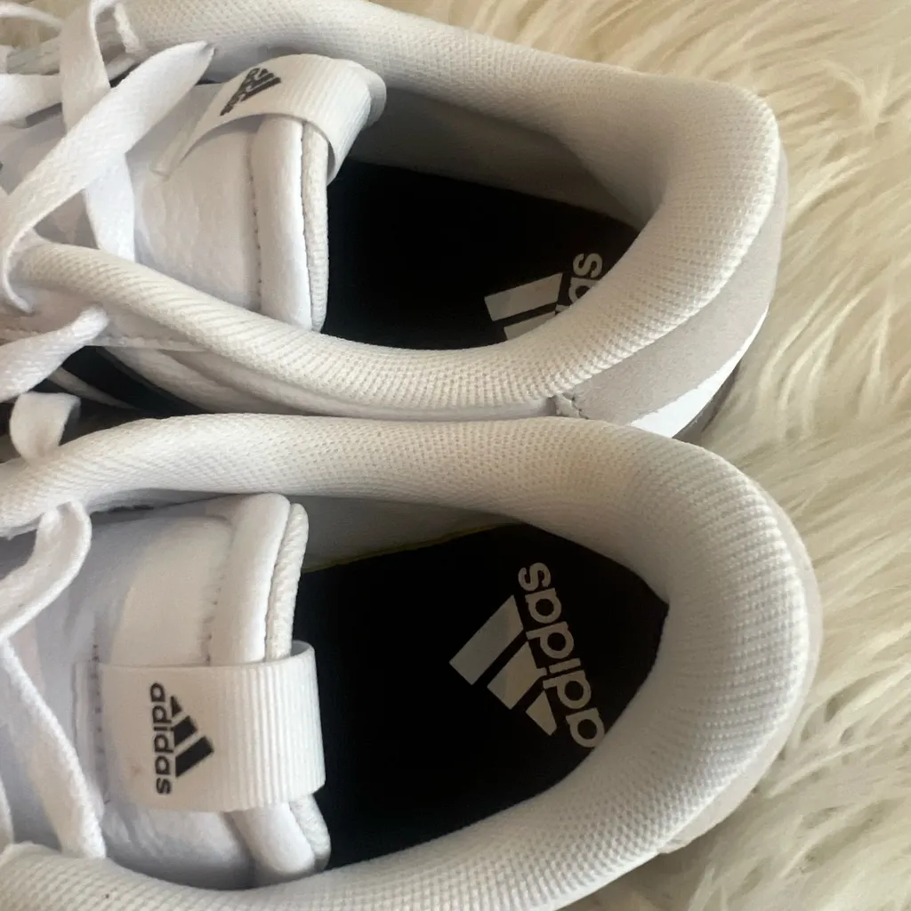 ADIDAS VL COURT 3.0 SHOES White Size 6 - Image 7