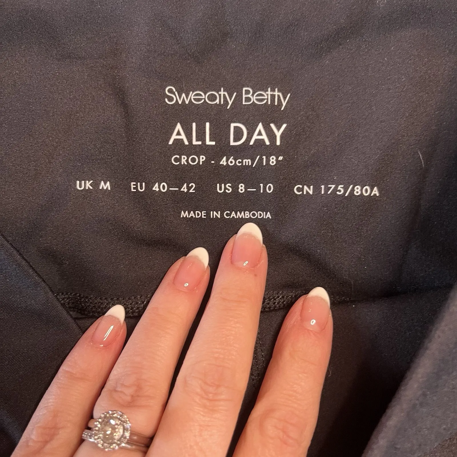 Sweaty Betty All Day Crop Leggings Size Medium EUC - Image 5