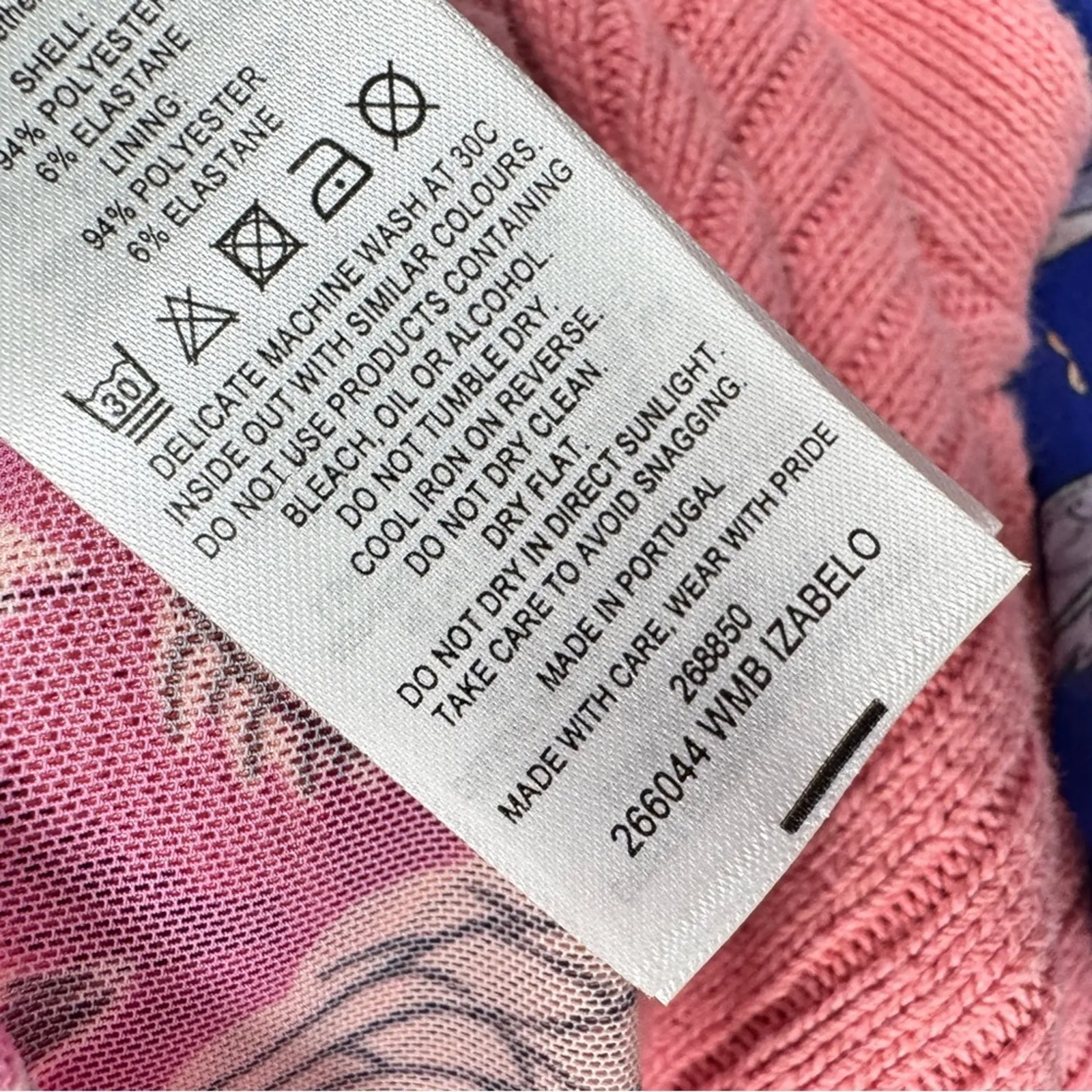 Ted Baker Pink Floral Ruched Ruffled Blouse Womens S Coquette Romantic Top Girly - Image 11