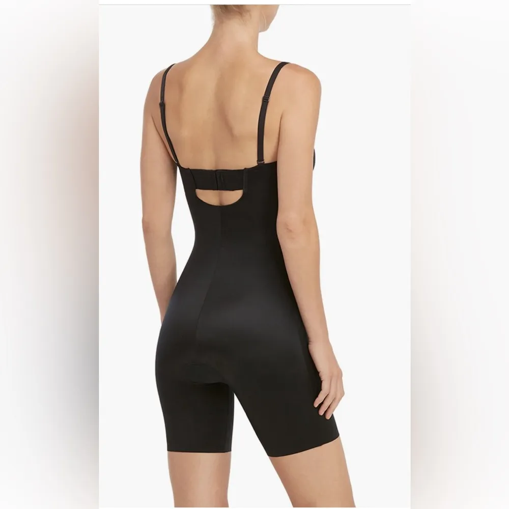 SPANX Suit Your Fancy Strapless Cupped Mid-Thigh Bodysuit, Brand New Medium,$148 - Image 11