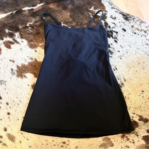 LULULEMON Dancing Warrior Black Tank Top Strappy Back Size‎ 4 - Image 3