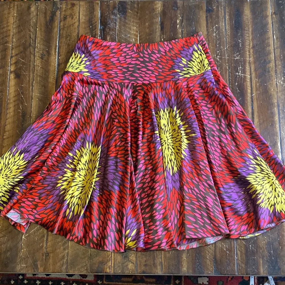 Trina Turk Silk Gypsy Circle Skirt - Image 6