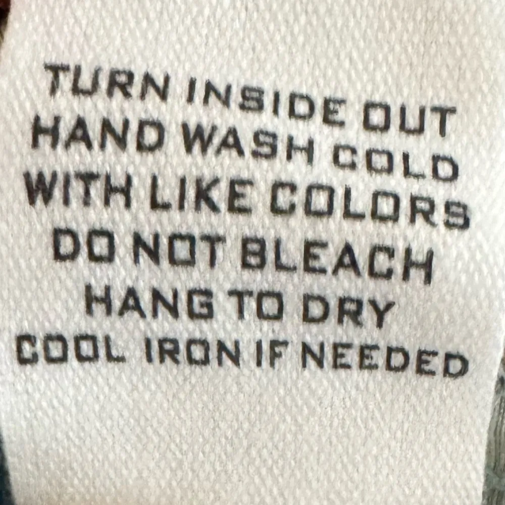 NIB Mine Womens Shirt Tank Fall Print Size Medium Green Yellow Casual Size L - Image 3