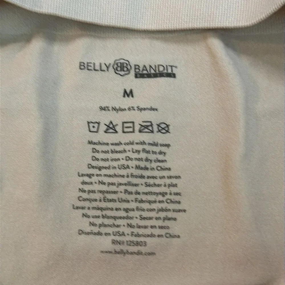 Belly‎ Bandit Nude Maternity Support Mid Thigh Shorts Size Medium Tan - Image 5