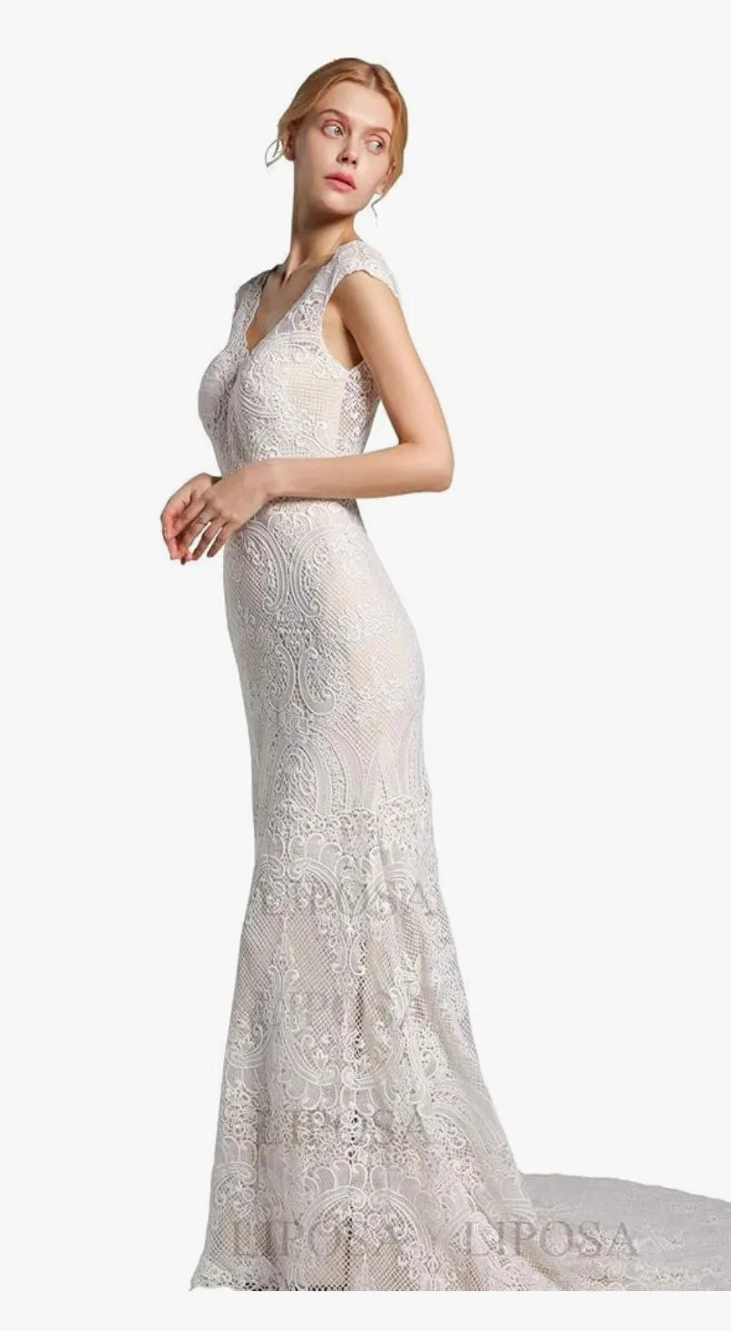 Ivory Lace Wedding Dresses - Image 2