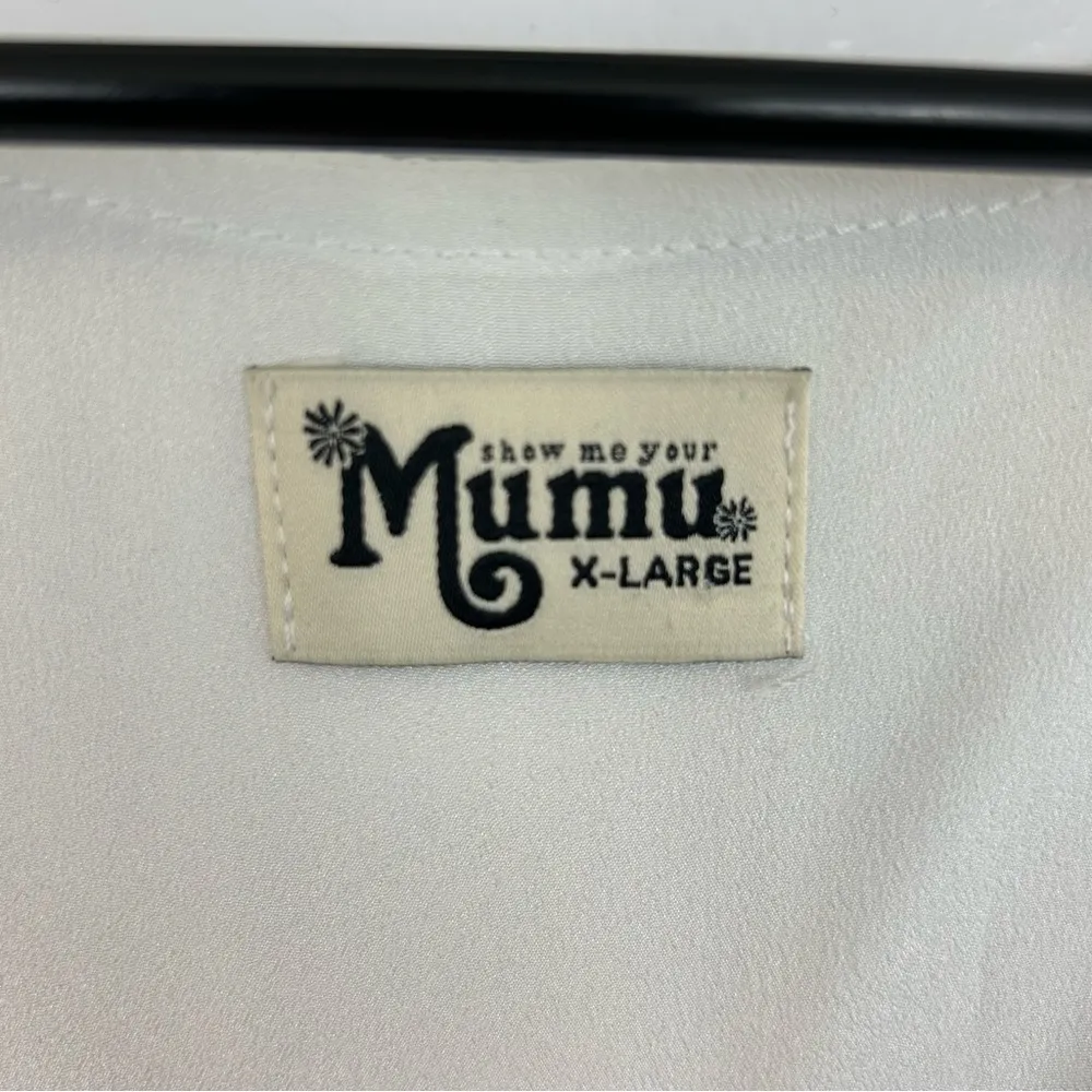 Anastasia White Polka Dot Short Sleeve Dress Size XL - Image 11