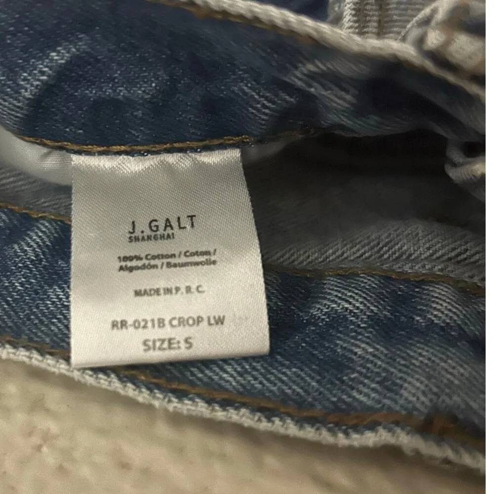 Brandy Melville John Galt Jean Shorts size S - Image 4