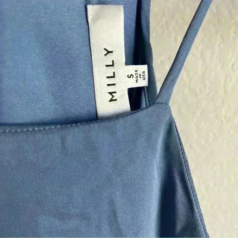 Milly Silk Spaghetti Strap Tank Top Size‎ S - Image 6