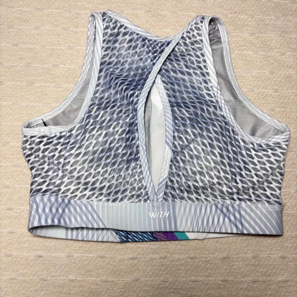 Peloton Women's Multicolor Sports Bra‎ Size S - Image 4