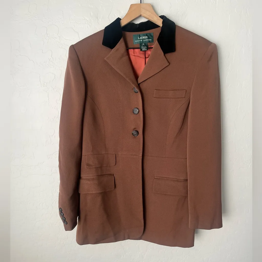Lauren Ralph Lauren wool equestrian blazer made in the USA 12 - Image 4