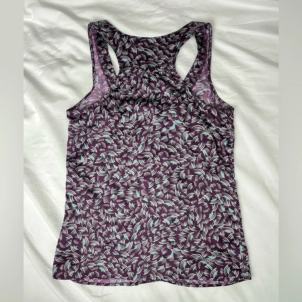 GAP Purple Fitted Sleeveless Tank Top - Image 2